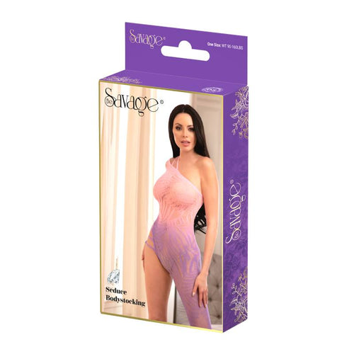 SEDUCE BODYSTOCKING PINK PURPLE - SAVSB207