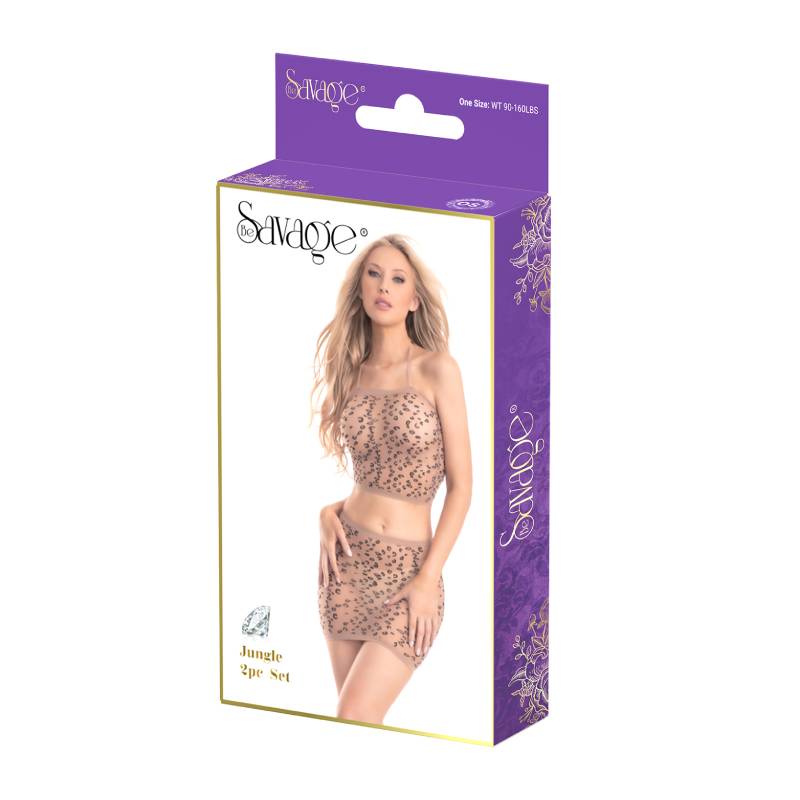 JUNGLE 2PC SETLEOPARD - SAVSB210