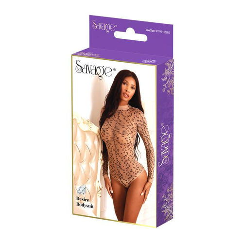 DESIRE BODYSUIT LEOPARD - SAVSB216
