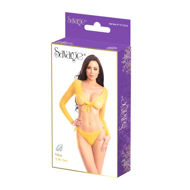 VIVA 2PC SET YELLOW - SAVSB222