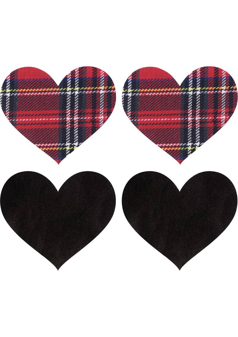 PASTIES SCHOOL GIRL HEARTS - XGPK027H