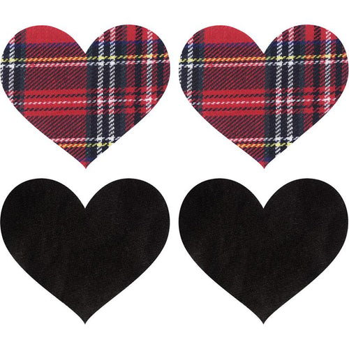 PASTIES SCHOOL GIRL HEARTS - XGPK027H