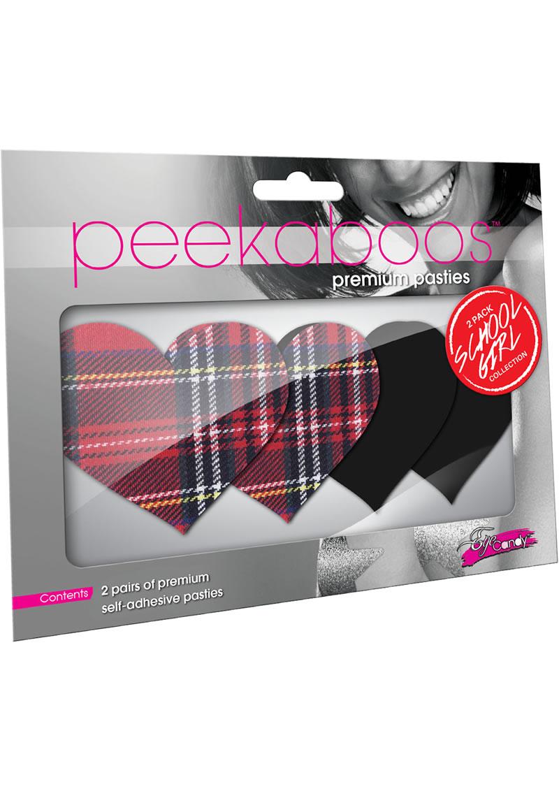 PASTIES SCHOOL GIRL HEARTS - XGPK027H