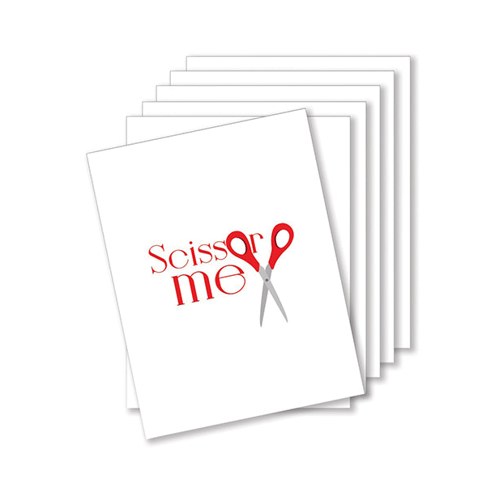 Scissor Me Naughty Greeting Card - Pack