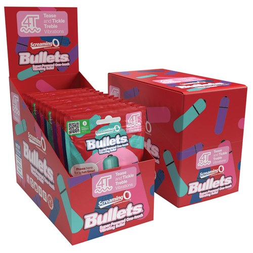 Screaming O 4T Bullet POP Display box ...