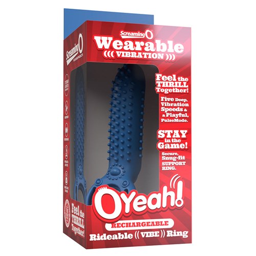 Screaming O Rechargeable O Yeah Silicone-Blue