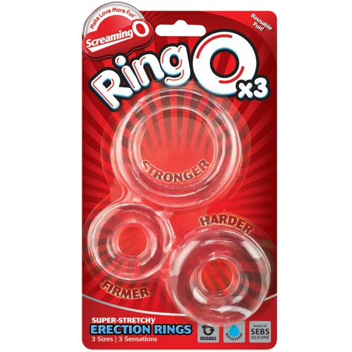 Screaming O RingO x3-Clear