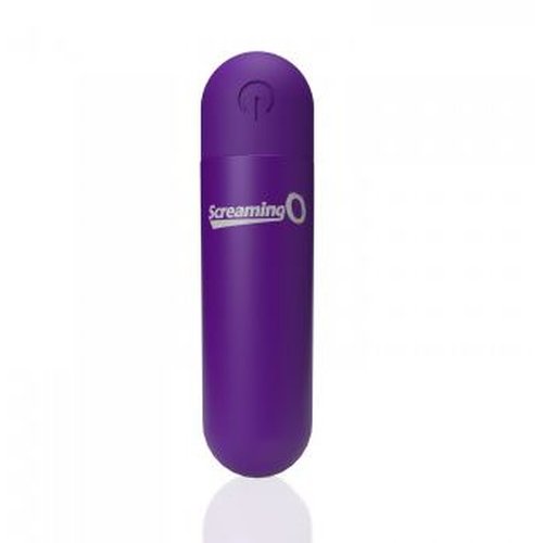SCREAMING O SOFT TOUCH RECHARGEABLE BULLETS - PURPLE - SCRARBSPU