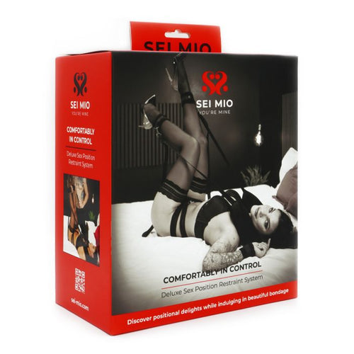 SEI MIO HOGTIED AND SATISFIED HOG TIE AND CUFF SET - CRESM004