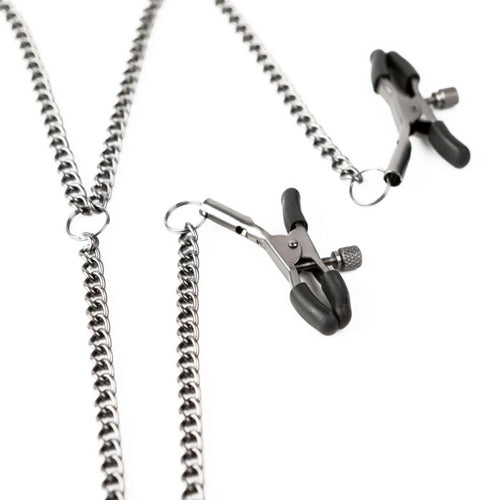 SEI MIO TRIPLE TEASE ADJUSTABL NIPPLE AND CLIT CLAMP SET - CRESM027