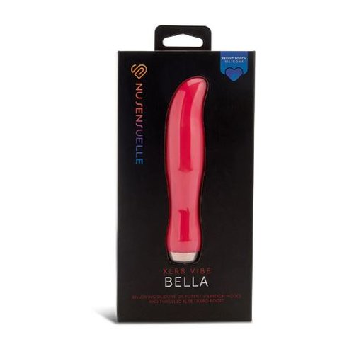 SENSUELLE BELLA VELVET TOUCH VIBE - HOT PINK - NCBTW91HP
