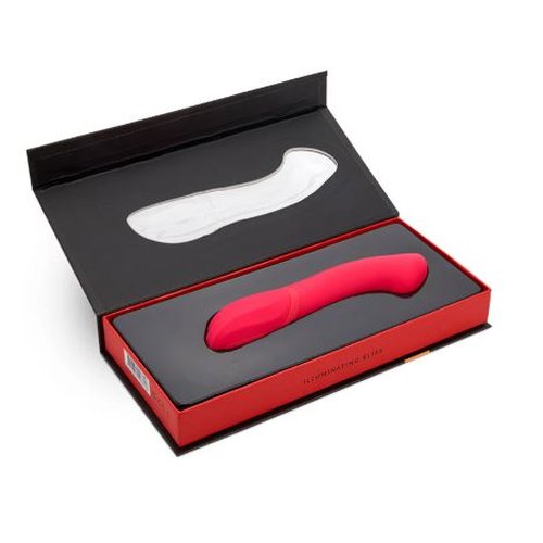 SENSUELLE LUNA VELVET TOUCH VIBE - HOT PINK - NCBTW93HP