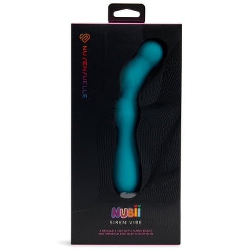 SENSUELLE NUBII SIREN G-SPOT VIBE BLUE - NCBTNU10BL