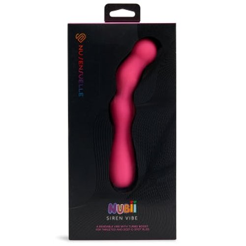 SENSUELLE NUBII SIREN G-SPOT VIBE PINK - NCBTNU10PK