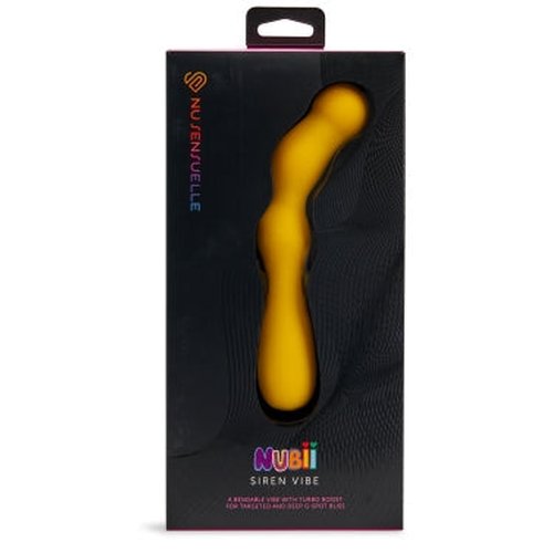 SENSUELLE NUBII SIREN G-SPOT VIBE YELLOW - NCBTNU10YL