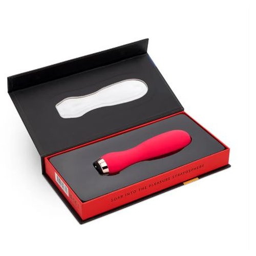 SENSUELLE SKYE VELVET TOUCH VIBE - HOT PINK - NCBTW92HP