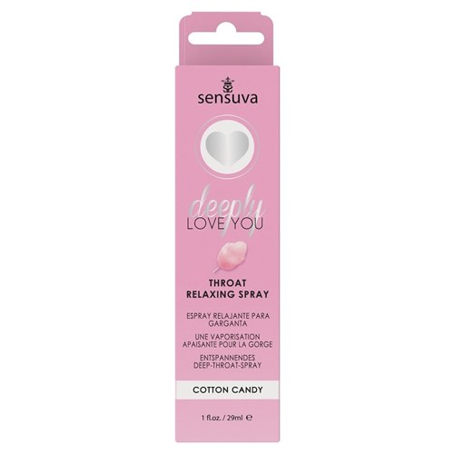 Sensuva Deeply Love You Throat Relaxing Spray-Cotton Candy 1oz