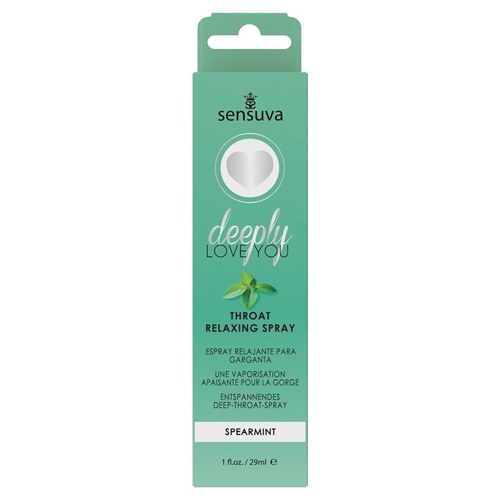 Sensuva Deeply Love You Throat Relaxing Spray-Spearmint 1oz