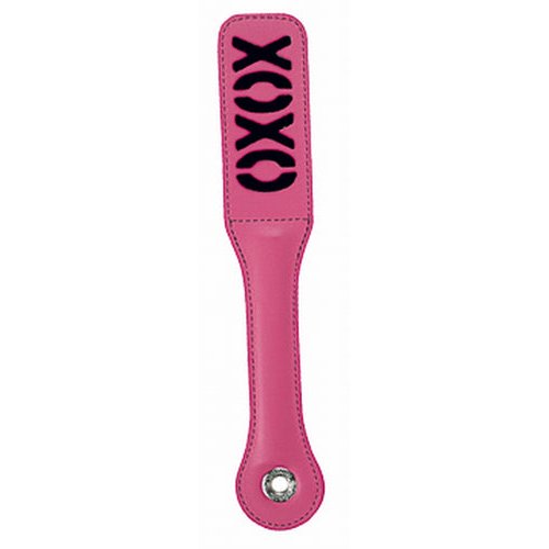 SEX & MISCHIEF BLUSH XOXO PINK/BLACK PADDLE - SS92116