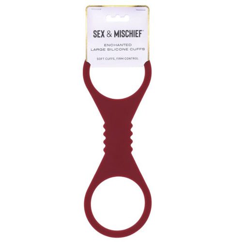 SEX & MISCHIEF ENCHANTED LARGE SILICONE CUFFS - SS10232