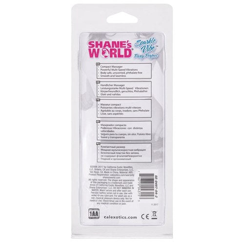Shane's World Sparkle Vibe-Pink 4.5
