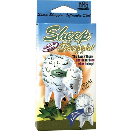 SHEEP SHAGGIN 12 IN INFLATABLE MINI SHEEP - BMS6078