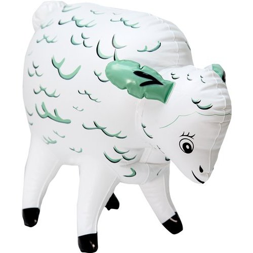 SHEEP SHAGGIN 12 IN INFLATABLE MINI SHEEP - BMS6078