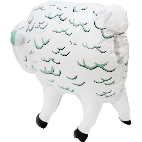 SHEEP SHAGGIN 12 IN INFLATABLE MINI SHEEP - BMS6078