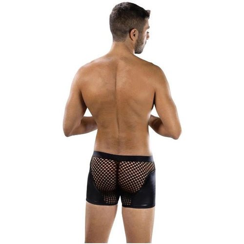 SHEER CONTRATT BOXER BRIEF BLACK - XGBLE325BLK