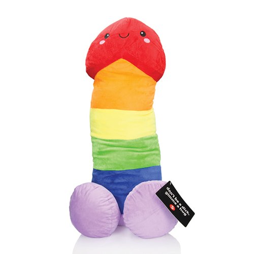 Shots Penis Plushie - Multi Color 24" / 60 cm