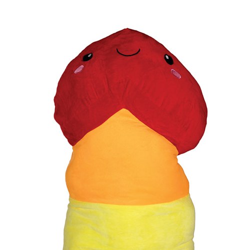 Shots Penis Plushie - Multi Color 39.4" / 100 cm