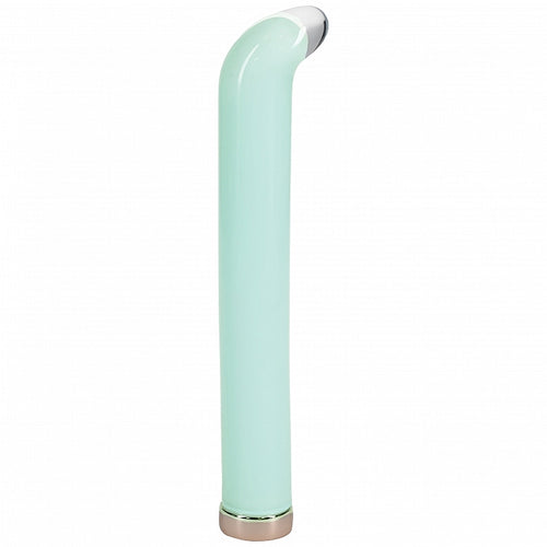 LOVELINE AURORA 6.3 G-SPOT VIBRATOR GLASS GREEN " - SHTLOVU093GRN