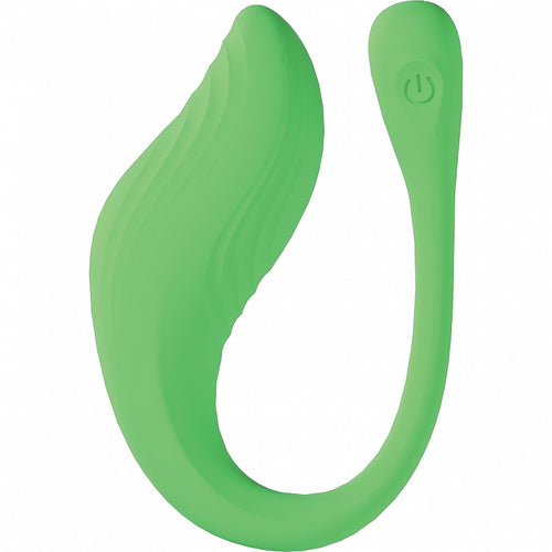 LOVELINE VELVET G-SPOT VIBRATING GREEN - SHTLOVU080GRN