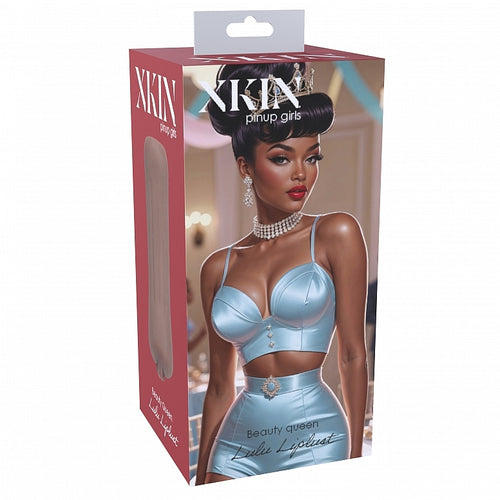 XKIN PINUP LULU LIPLUST MASTURBATOR BROWN S - SHTXKN001BRN