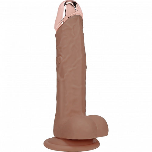 REALROCK WIRELESS RECHARGEABLE METALHEAD REGULAR STRAIGHT W/BALLS TAN - SHTREA209TAN