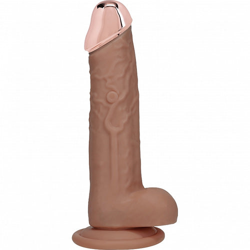 REALROCK WIRELESS RECHARGEABLE METALHEAD REGULAR STRAIGHT W/BALLS TAN - SHTREA209TAN