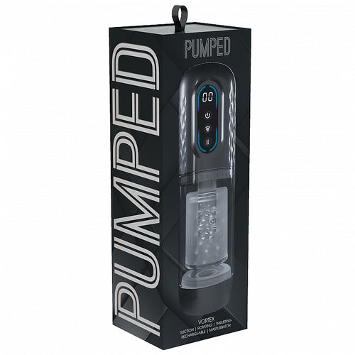 PUMPED VORTEX MASTURBATOR SUCTION ROTATION THRUSTING DI - SHTPMP064GUN