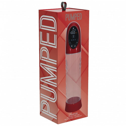 PUMPED CYBERPULSE AUTOMATIC WATERPROOF METALLIC RED - SHTPMP060MRD