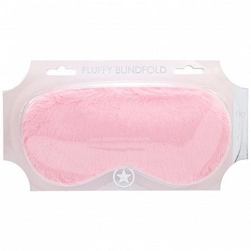OUCH FLUFFY MASK POWDER PINK - SHTOU1062PPNK