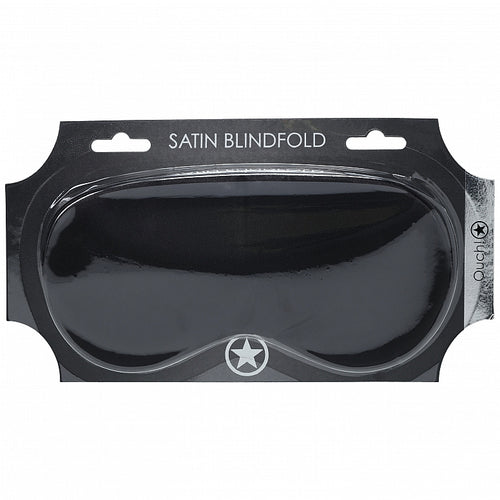 OUCH SATIN MASK BLACK - SHTOU1060BLK