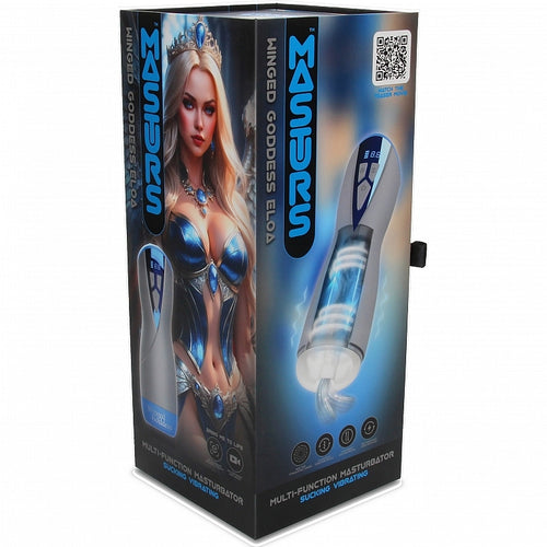 MASTURS ELOA WINGED GODDESS MULTI FUNCTION MASTURBATOR - SHTMAS005GRY