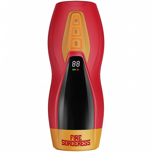 MASTURS SOLARA FIRE SORCERESS MULTI FUNCTION MASTURBATOR - SHTMAS001RED