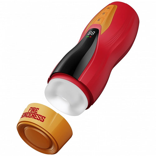 MASTURS SOLARA FIRE SORCERESS MULTI FUNCTION MASTURBATOR - SHTMAS001RED