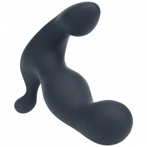 LEVELZ HEATING & VIBRATING SILICONE PROSTATE STIMULATOR BLACK - SHTLVL030025BLK