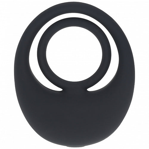 LEVELZ VIBRATING LIQUID COCK & BALL RING BLACK - SHTLVL030004BLK