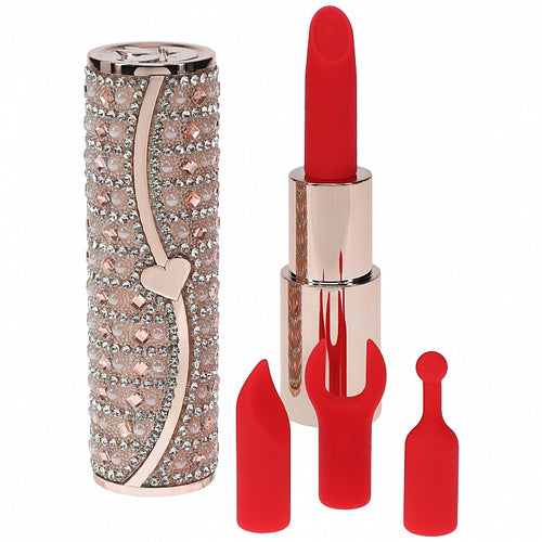 LOVELINE TIFANNY LIPSTICK VIBRATOR PINK - SHTLOVU096PNK