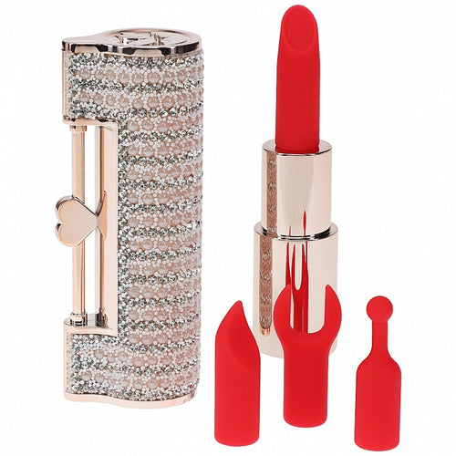 LOVELINE ANGEL LIPSTICK VIBRATOR PINK - SHTLOVU095PNK