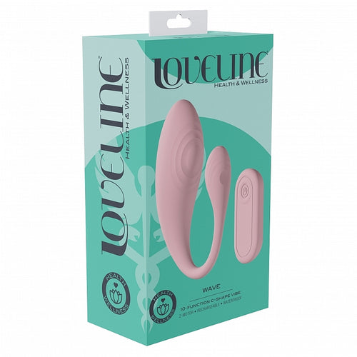 LOVELINE WAVE C-SHAPE VIBE PINK - SHTLOVU082PNK