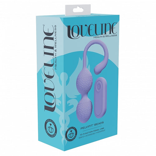LOVELINE PELVIFIT BEADS KEGEL LAVENDER - SHTLOVU081LAV