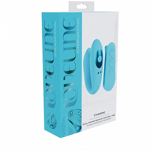 LOVELINE CHARME DUAL MOTOR VIBE BLUE - SHTLOVU053BLU